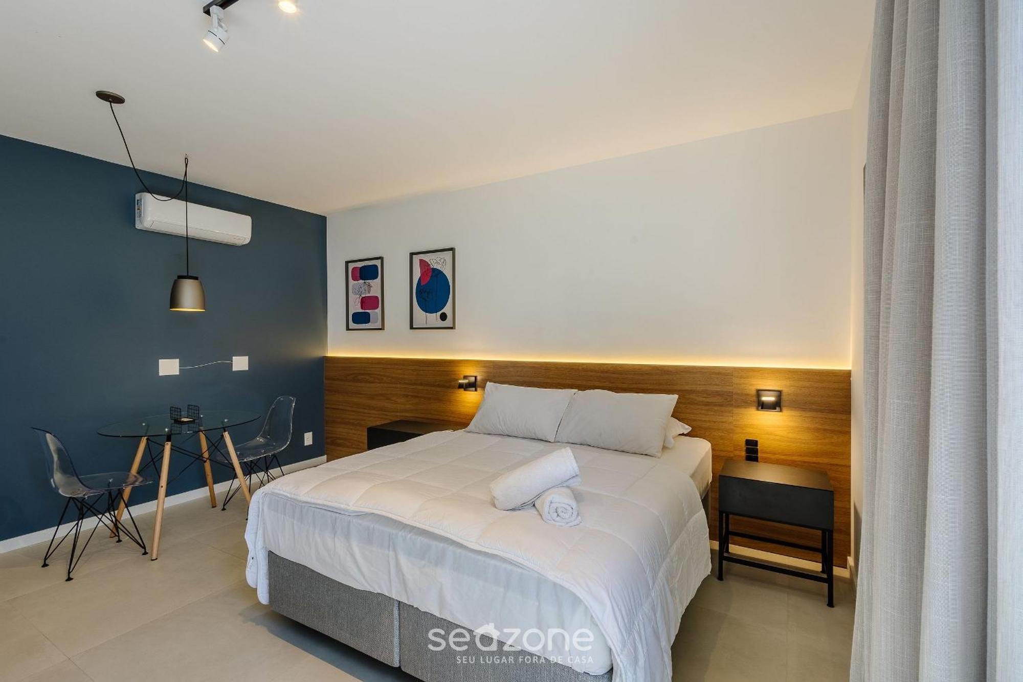 Estudio Em Cond. C/ Piscina Em Floripa Ogd0401